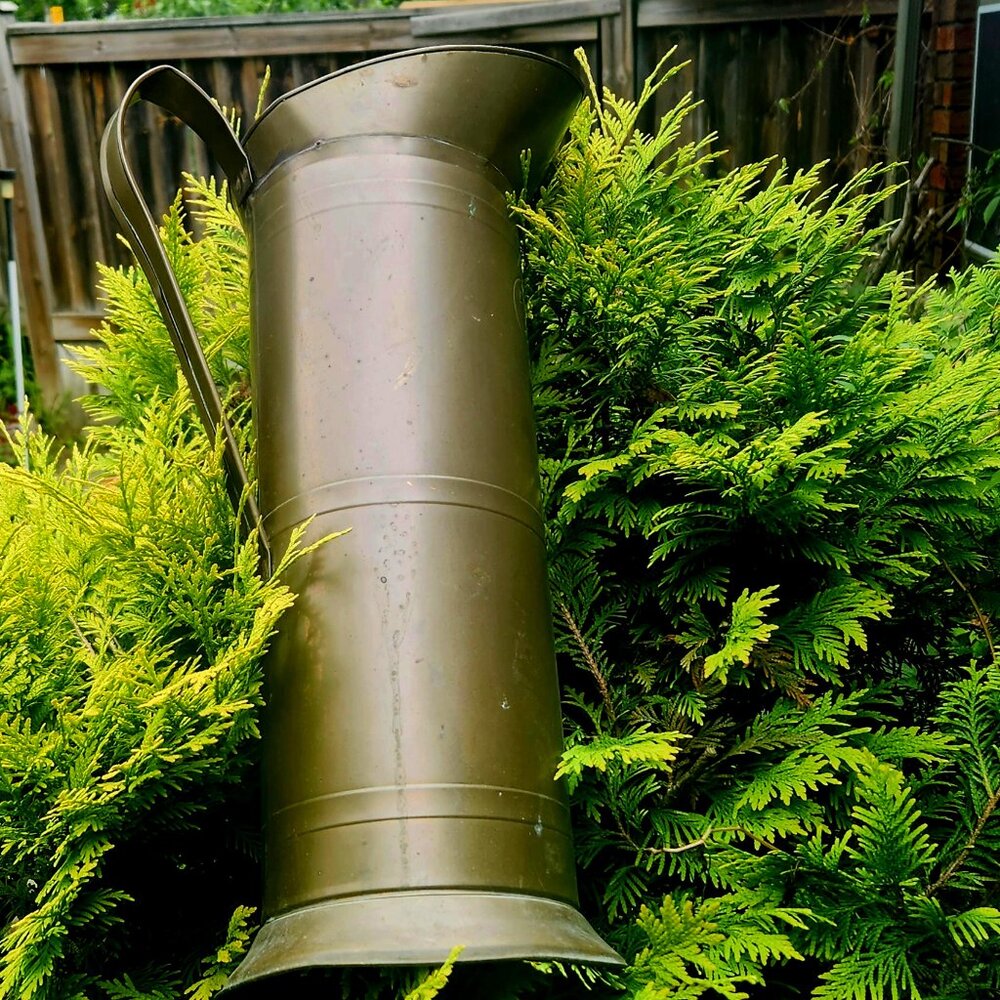 C-Kan Rare Vintage Copper + Brass umbrella/Cane stand